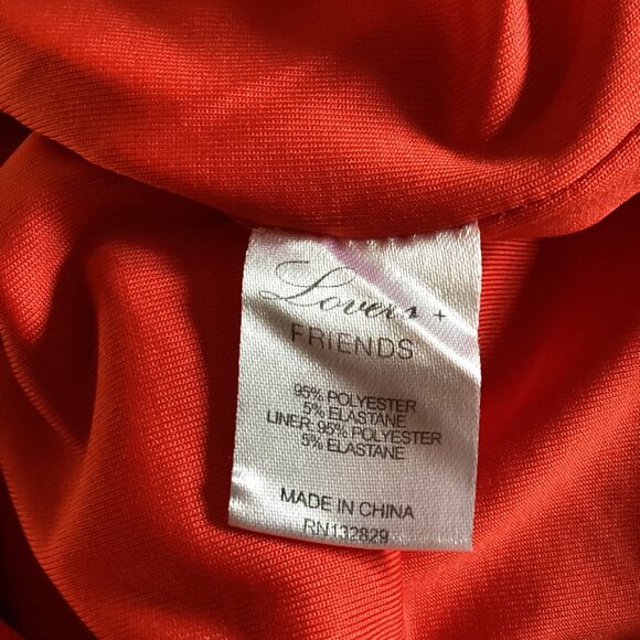 Lovers +‎ Friends Revolve Dress Size Small Coral Eternal Mini Cutout Cocktail - Picture 4 of 10